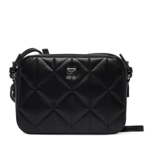 Torebka Calvin Klein Quilted Double Zip Camera Bag LV04F3328G Czarny