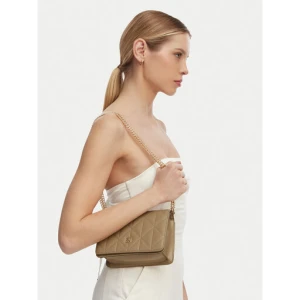 Torebka Calvin Klein Quilted Mini Chain Bag LV04F3321G Beżowy
