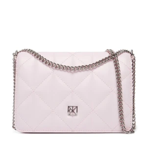 Torebka Calvin Klein Quilted Mini Chain Bag LV04F3321G Różowy