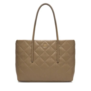 Torebka Calvin Klein Quilted Small Tote LV04F3325G Beżowy