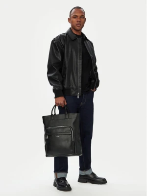 Torebka Calvin Klein Raised Tote LV04D3494G Czarny