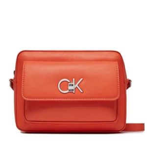Torebka Calvin Klein Re-Lock Camera Bag W/Flap K60K611083 Orange SA3