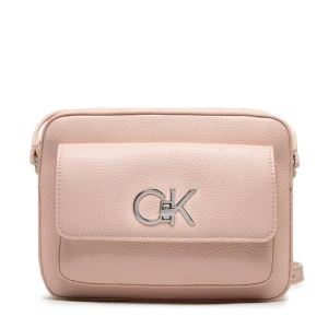 Torebka Calvin Klein Re-Lock Camera Bag With Flap Pbl K60K609397 Różowy