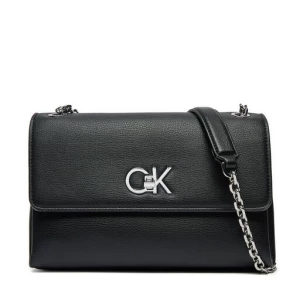 Torebka Calvin Klein Re-Lock Conv K60K612554 Czarny