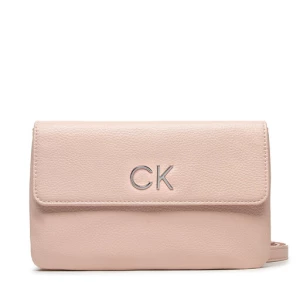 Torebka Calvin Klein Re-Lock Dbl Crossbody Bag Pbl K60K609140 Różowy