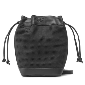 Torebka Calvin Klein Re-Lock Drawstring Bag Sm Perf K60K610636 Czarny