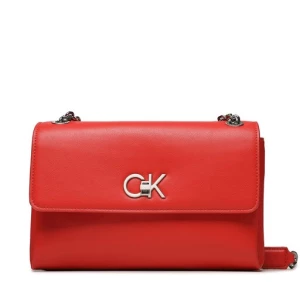 Torebka Calvin Klein Re-Lock Ew Conv Crossbody K60K610749 Czerwony