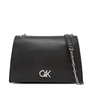 Torebka Calvin Klein Re-Lock Medium Chain LV04F3104G Czarny