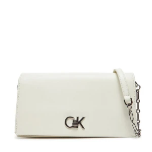 Torebka Calvin Klein Re-Lock Mini Conv LV04F3103G Biały