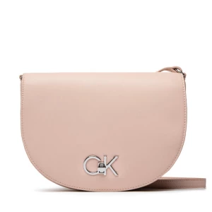 Torebka Calvin Klein Re-Lock Saddle Bag K60K609871 Różowy
