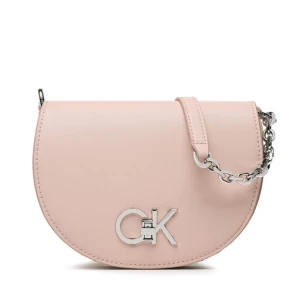 Torebka Calvin Klein Re-Lock Saddle Bag Mini K60K609892 Różowy