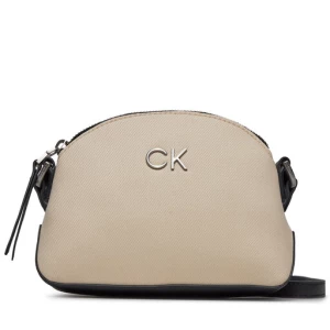 Torebka Calvin Klein Re-Lock Seasonal Xbody Sm_Canvas K60K611793 Écru