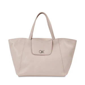 Torebka Calvin Klein Re-Lock Shopper W/Flap K60K611052 Szary