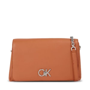 Torebka Calvin Klein Re-Lock Shoulder Bag Md K60K611057 Brązowy