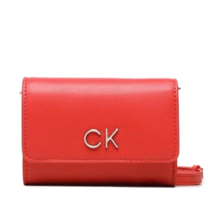 Torebka Calvin Klein Re-Lock Trifold Sm W/Strap K60K611010 Czerwony