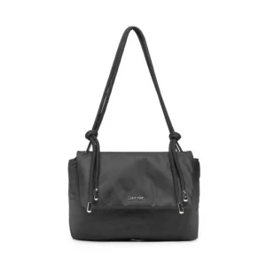 Torebka Calvin Klein Roped Shoulder Bag Nylon K60K609407 BLK