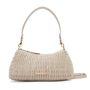 Torebka Calvin Klein Ruched Drop Shoulder Bag LV04K3088G Beżowy
