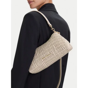 Torebka Calvin Klein Ruched Drop Shoulder Bag LV04K3088G Beżowy