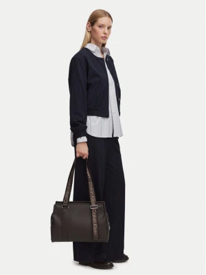Torebka Calvin Klein Webbing Adj Strap Tote LV04F3644G Brązowy