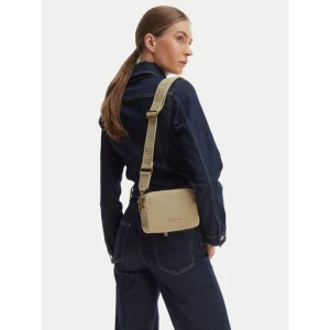 Torebka Calvin Klein Webbing Strap Canvas Camera Bag LV04F3385G Beżowy