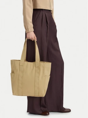 Torebka Calvin Klein Webbing Strap Canvas Tote LV04F3463G Beżowy