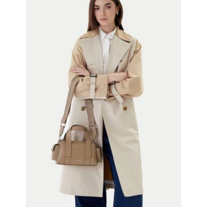 Torebka Calvin Klein Webbing Strap Pocket Bag LV04F3291G Beżowy