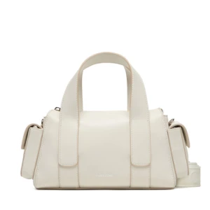 Torebka Calvin Klein Webbing Strap Pocket Bag LV04F3291G Biały