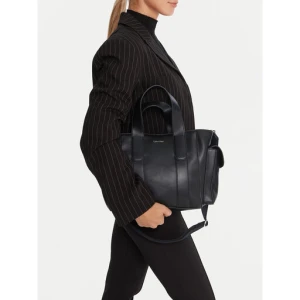 Torebka Calvin Klein Webbing Strap Small Tote LV04F3290G Czarny