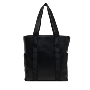 Torebka Calvin Klein Webbing Strap Tote LV04F3289G Czarny