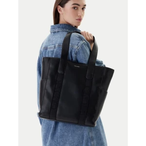 Torebka Calvin Klein Webbing Strap Tote LV04F3289G Czarny