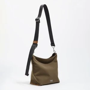 Torebka Carlino mała gabardyna oliwkowa BIMBA Y LOLA