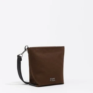 Torebka Carlino mini nylon ciemny khaki BIMBA Y LOLA