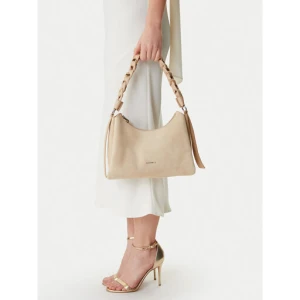 Torebka Coccinelle P6P Boheme Suede Bimaterial E1 P6P 13 03 01 Beżowy