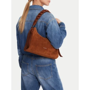 Torebka Coccinelle P6P Boheme Suede Bimaterial E1 P6P 13 03 01 Brązowy