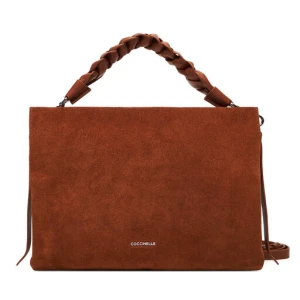 Torebka Coccinelle P6P Boheme Suede Bimaterial E1 P6P 19 02 01 Brązowy