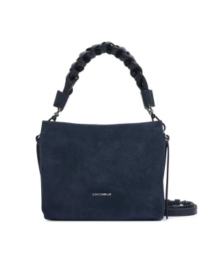 Torebka Coccinelle P6P Boheme Suede Bimaterial E1 P6P 58 01 01 Granatowy