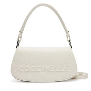 Torebka Coccinelle QBB Coccinelle Myrtha Maxi Logo E5 QBB 52 01 01 Biały