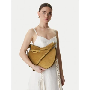 Torebka Coccinelle QKG Coccinellesunup Suede E1 QKG 13 01 01 Zielony