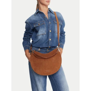 Torebka Coccinelle QKG Coccinellesunup Suede E1 QKG 13 02 01 Brązowy