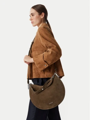 Torebka Coccinelle QKG Coccinellesunup Suede E1 QKG 13 02 01 Khaki