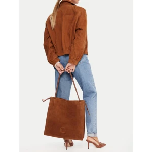 Torebka Coccinelle SS6 Coccinelle Dulse Suede E1 SS6 11 01 01 Brązowy