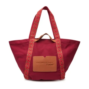 Torebka Coccinelle SXG C-Bounce Canvas E1 SXG 11 01 01 Bordowy