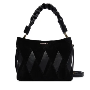 Torebka Coccinelle T66 Boheme New Geomet Patch E1 T66 58 01 01 Czarny