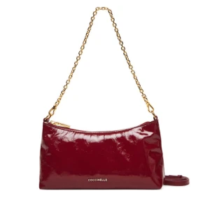 Torebka Coccinelle THJ Coccinelle Aura Shiny E5 THJ 55 01 01 Bordowy