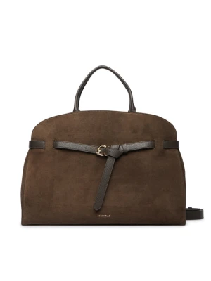 Torebka Coccinelle TLB Coccinellesabine Suede Bi E1 TLB 18 01 01 Khaki