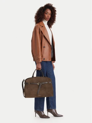 Torebka Coccinelle TLB Coccinellesabine Suede Bi E1 TLB 18 01 01 Khaki