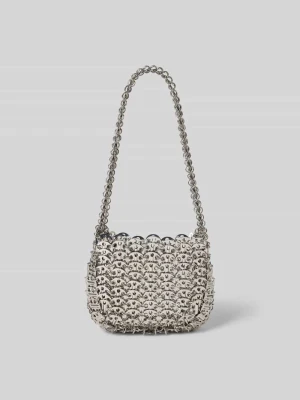 Torebka crossbody w kolorze metalicznym Paco Rabanne