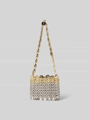 Torebka crossbody w kolorze metalicznym Paco Rabanne