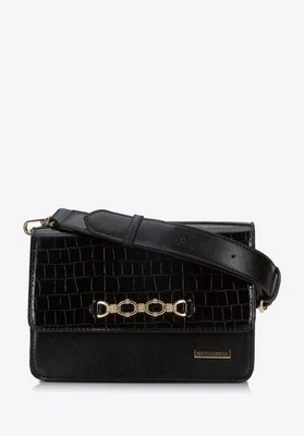 Torebka crossbody z metalową ozdobą Wittchen