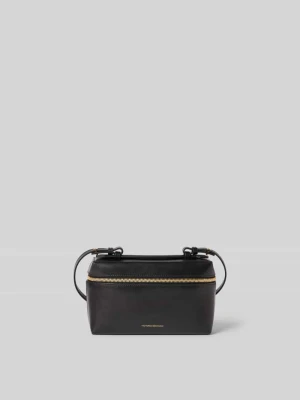 Torebka crossbody z prawdziwej skóry Victoria Beckham Czarny